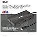CSV-1598 replicatore di porte e docking station per laptop USB 3.2 Gen 2 (3.1 Gen 2) Type-C Nero - Foto miniatura 3