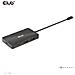 CSV-1598 replicatore di porte e docking station per laptop USB 3.2 Gen 2 (3.1 Gen 2) Type-C Nero - Foto miniatura 9