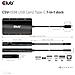 CSV-1598 replicatore di porte e docking station per laptop USB 3.2 Gen 2 (3.1 Gen 2) Type-C Nero - Foto miniatura 11