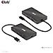 CSV-1598 replicatore di porte e docking station per laptop USB 3.2 Gen 2 (3.1 Gen 2) Type-C Nero - Foto miniatura 14