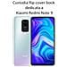 Smart Book Custodia Poket Silicone Flip Cover Case Per Xiaomi Redmi Note 9 Black - Foto miniatura 2