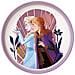 Disney Piatto Piano Bianco E Lilla Per Bambine In Plastica Frozen Elsa Anna Con Base Antiscivolo - Foto miniatura 1