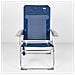 Sedia Da Spiaggia Aktive Blu Marino 47 X 94 X 60 Cm (4 Unità) - Foto miniatura 3