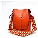 Borsa A Tracolla Venezia - Arancione - Pelle Di Vitello Dollaro - 24x16,5x27,5 Cm - Foto miniatura 1
