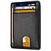 Porta Carte Rfid In Pelle Con Spazio Per Airtag - Foto miniatura 1