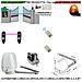 Kit Motore A Braccio Articolato 220/24 V Cancello Automatico Anta Battente Da 0,5 A 2,5 Mt Centrale Radiocomandi Fotoc - Foto miniatura 1