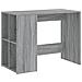 Scrivania Grigio Sonoma 102x50x75 Cm In Legno Multistrato - Foto miniatura 2