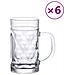 Bicchieri Da Pinta In Vetro 6 Pz 500 Ml - Foto miniatura 2