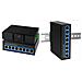 Industrial Fast Ethernet Switch, 8-port, Unmanaged 10/100base-tx Rj45, Plug & Play, Schwarzes Metallgehuse, - 1 Stck (ns201) - Foto miniatura 1