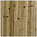 Panca da Giardino Design Gabbione 122x71x65,5cm Pino Impregnato - Foto miniatura 6