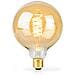 Lampadina Led E27 G95 3,8 W 250 Lm 2100 K Stile Retrò Dimmerabile, Dorato - Foto miniatura 3