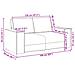 Divanetto Sofa Bianco 120 cm in Pelle Sintetica - Foto miniatura 8