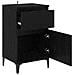 Armadio da Notte con cassetto 2 pcs Rovere nero 40 x 35 x 70 cm - Foto miniatura 5