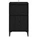 Armadio da Notte con cassetto 2 pcs Rovere nero 40 x 35 x 70 cm - Foto miniatura 7