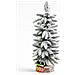 Albero Di Natale Innevato 90cm Con 80 Rami E Neve Effetto Realistico Base Tronco - Foto miniatura 1