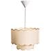 Lampadario Mecumbura Metallo Bianco/beige - Foto miniatura 3