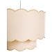 Lampadario Mecumbura Metallo Bianco/beige - Foto miniatura 6