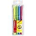 flash - Evidenziatore - Astuccio da 4 - Colori assortiti - Foto miniatura 1