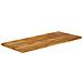 Piano Tavolo Bordi Vivi 140x60x3,8cm in Legno Massello di Mango - Foto miniatura 2