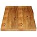 Piano Tavolo Bordi Vivi 140x60x3,8cm in Legno Massello di Mango - Foto miniatura 4