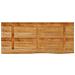 Piano Tavolo Bordi Vivi 140x60x3,8cm in Legno Massello di Mango - Foto miniatura 5