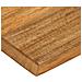 Piano Tavolo Bordi Vivi 140x60x3,8cm in Legno Massello di Mango - Foto miniatura 6