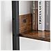 Libreria marrone rustico 5 ripiani stile loft LLS109B01V1 - Foto miniatura 7