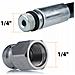 Tubo Alta Pressione Hydroclean Duojet 15m - 155 Bar, 15m, 2 Ugelli, Compatibile Con Idropulitrici M22 E 1/4"" Npt - Foto miniatura 8