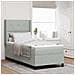 Letto a molle con materasso Grigio chiaro 90 x 190 cm Velluto - Foto miniatura 2
