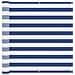 Schermo da balcone Blu e Bianco 110 x 700 cm Tessuto Oxford - Foto miniatura 1