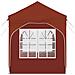 Tenda per feste a pop-up 192 x 192 x 245 cm Terracotta - Foto miniatura 8