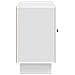 Credenza Bianco Lucido 89 x 34,5 x 60 cm Legno ingegnerizzato - Foto miniatura 5