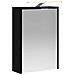 Mobiletto per specchio da bagno Rovere Nero 43 x 16 x 62.5 cm - Foto miniatura 1