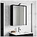 Mobiletto per specchio da bagno Rovere Nero 43 x 16 x 62.5 cm - Foto miniatura 4