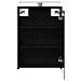 Mobiletto per specchio da bagno Rovere Nero 43 x 16 x 62.5 cm - Foto miniatura 7