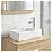 Lavabo da bagno Cromato 45,5 x 25,5 x 13 cm Metallo - Foto miniatura 7