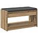 Panca per ingresso Rovere Artigianale 83 x 38 x 45 cm - Foto miniatura 7