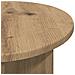 Tavolo laterale 2 pcs Rovere Artigianale Ø 39 x 38 cm - Foto miniatura 5