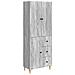 Set di armadi 2 pcs 66 x 34,5 x 90 cm Legno ingegnerizzato - Foto miniatura 1