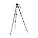 Video Alu Tripod with 500X Fluid Head treppiede Fotocamere digitali /film 3 gamba /gambe Nero - Foto miniatura 3