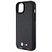 Bmw Timbro In Pelle Per Iphone 15 Plus Con Timbro Tricolore - Colore Nero - Foto miniatura 5