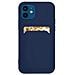Custodia Per Carte Cover In Silicone Portafoglio Con Slot Per Carte Documenti Per Xiaomi Redmi Note 11 Pro+ 5g / 11 Pro (cina) Blu Navy - Foto miniatura 1