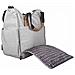 Borsa Per Pannolini Bari Grigio Chiaro Bndb009-lgy - Foto miniatura 4