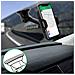 Support Auto Smartphone 47 A 95 Mm Fissaggio Ventosa Rotante, Nero - Foto miniatura 2