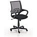 Sedia Ufficio Genius in Rete Traspirante I Sedia Pc Ergonomica Girevole Regolabile I Sedia Studio Imbottita con Braccioli e Ruote I Carico Max 120 kg Grigio - Foto miniatura 1