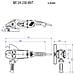 We 24230 Mvt Smerigliatrice Angolare 6600 Giri / Min 2400 W 23 Cm 58 Kg - Foto miniatura 2