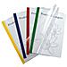 10 Cartelline Poli 200 210x297mm Pp Trasparente Dorso Giallo Sei Rota - Foto miniatura 1