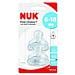 First Choice Bambino Bottiglia Capezzolo 6-18 Mesi Silicone Con Media Feed Hole Anti-colic 2 Conte - Foto miniatura 2
