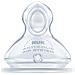 First Choice Bambino Bottiglia Capezzolo 6-18 Mesi Silicone Con Media Feed Hole Anti-colic 2 Conte - Foto miniatura 1