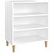 Credenza Bianca 57x35x70 cm in Legno Multistrato - Foto miniatura 2